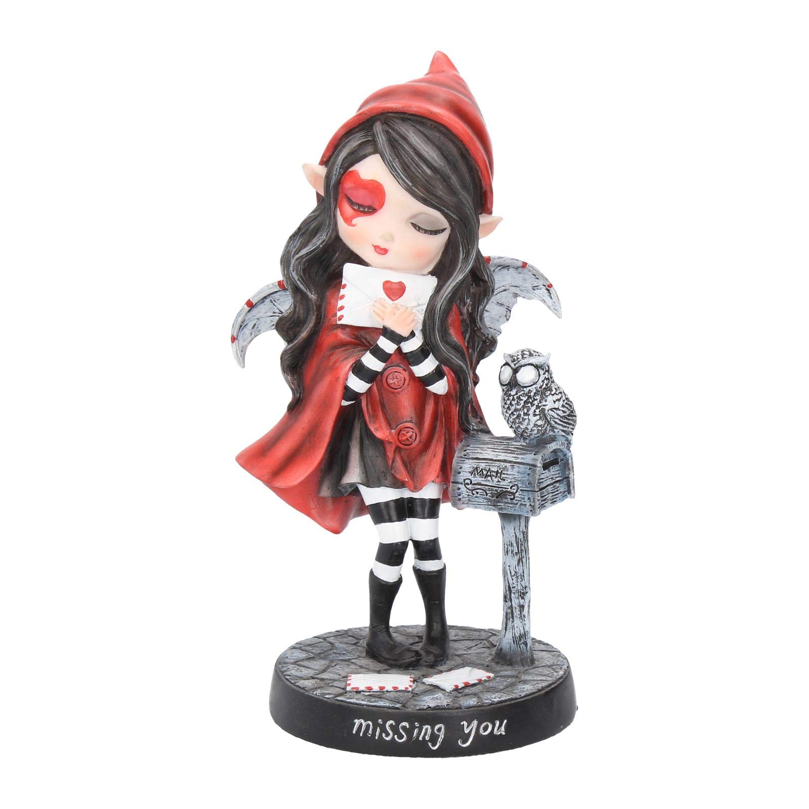 Nemesis Now Missing You Figurine 24cm Red