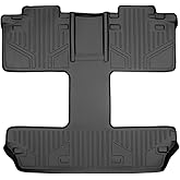 SMARTLINER Custom Fit Floor Mats 2nd and 3rd Row Liner for 2011-2012 Toyota Sienna