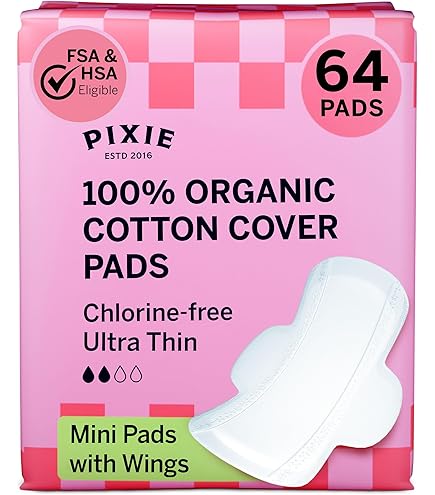 Lil-Lets Freshlock™ Ultra Thin Period Pads - 112 Count, Normal Absorbency, With Wings, 8 Packs Of 14 Pads - Bulk Pack, Unscented, 100% Cotton Cover, Regular Absorbency Sanitary Towels