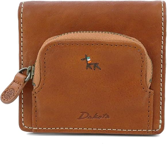 Amazon ダコタ 二つ折り財布 本革 プレドラ レディース ブラウン Da 40 財布