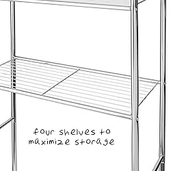 Honey-Can-Do 4-Tier Space Saver
