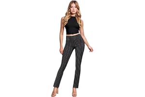 Hybrid & Company Womens Business Millennium Slim Bootcut Pants