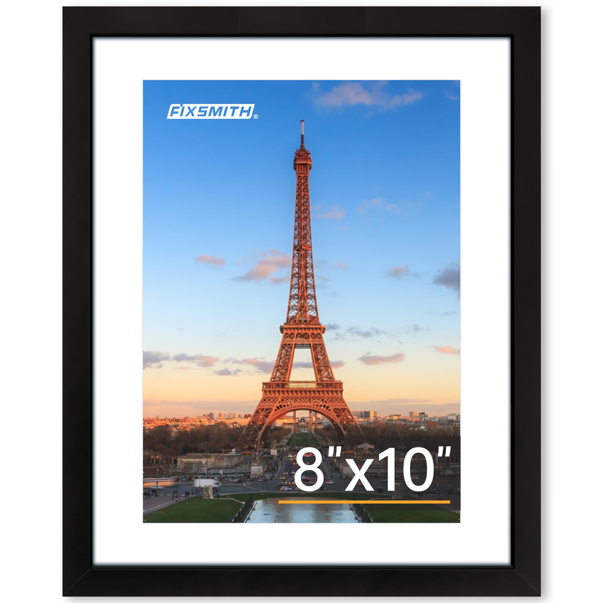 FIXSMITH 8x10 Picture Frame 1 Pack, Photo Frame