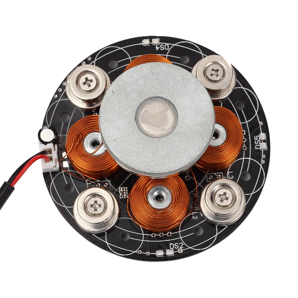 IS Icstation Electronic Maglev Levitron Magnetic Levitation Kit Display Suspension Stand Floating Holder Up to 220g for DIY Decoration Collection Show