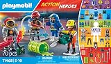 Playmobil 71468 My Figures Fire Rescue with 4 Figures and 66 Accessories view 4