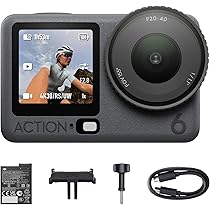 DJI Osmo Action 6 Standard Combo, 8K Action Camera for Daily Use