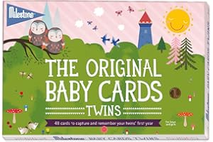 Milestone Twins Baby Cards