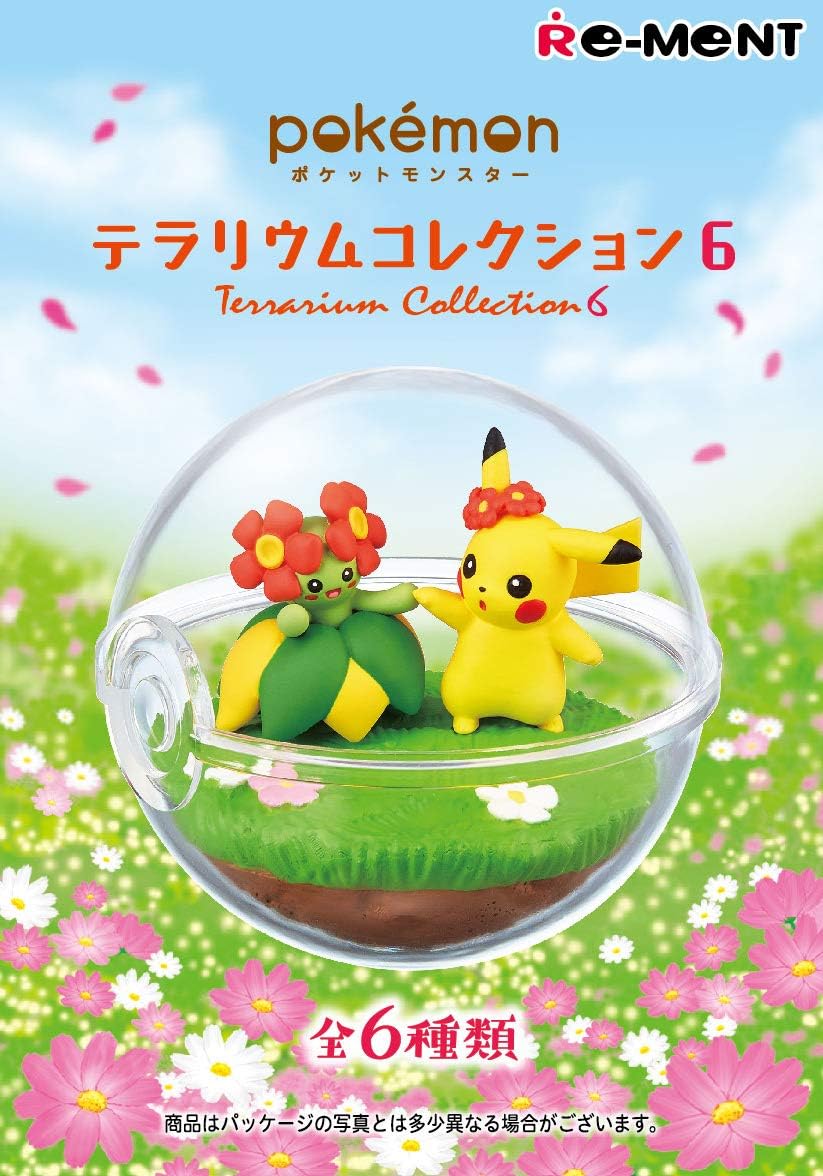ReMent Pokemon Terrarium Collection 6 Random Blind (Box