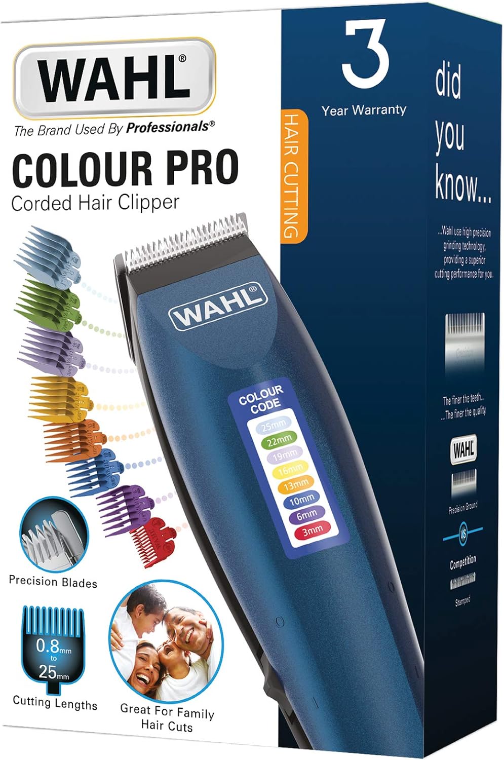 wahl colour pro styler hair clipper uk
