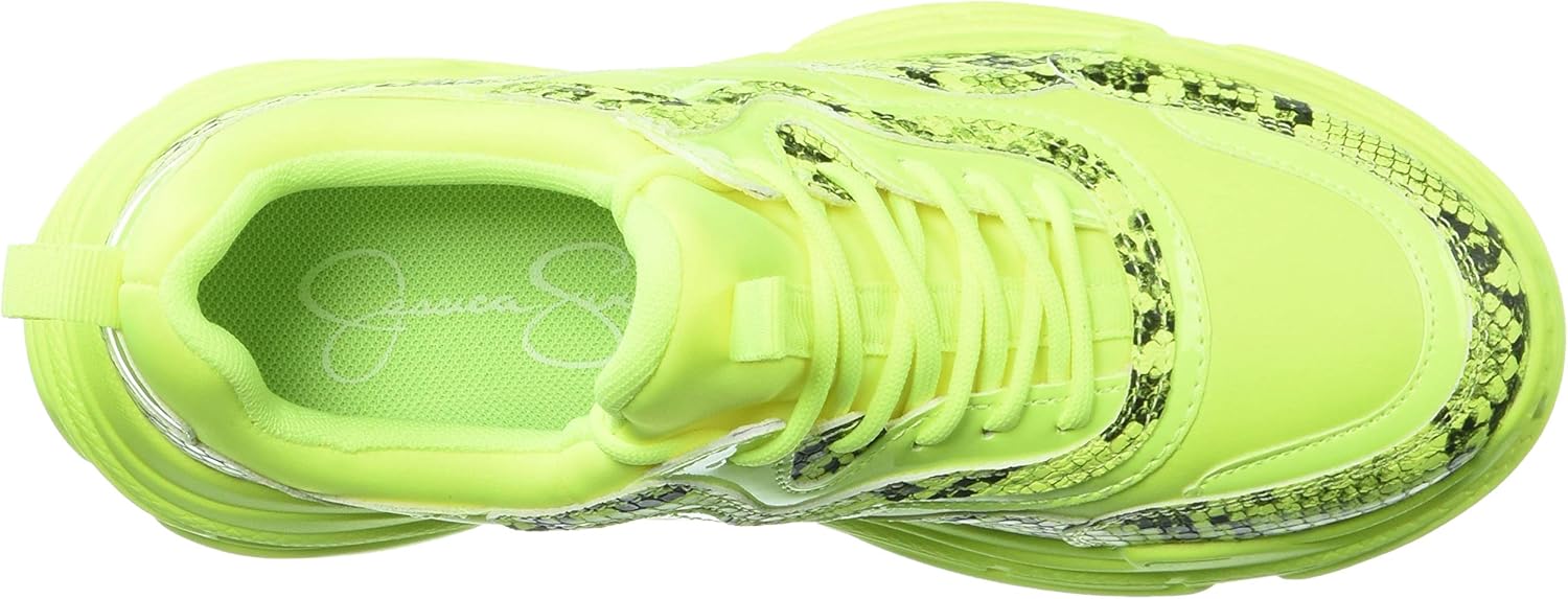 jessica simpson neon sneakers