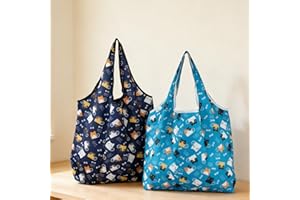 Large Capacity Tote Bag, Portable Reusable Shopping Bag for Grocery and Storage