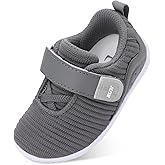 L-RUN Toddler Sneakers Boys Girls Lightweight Shoes Knit Kids Walking Shoes for Indoor Outdoor