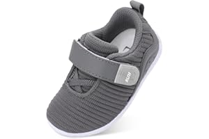 L-RUN Barefoot Shoes Toddler Sneakers Boys Girls Lightweight Shoes Knit Kids Walking Shoes for Indoor Outdoor