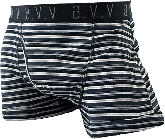 Amazon メンズ ボクサーパンツ A V V 春夏 ボーダー ボクサー 通販