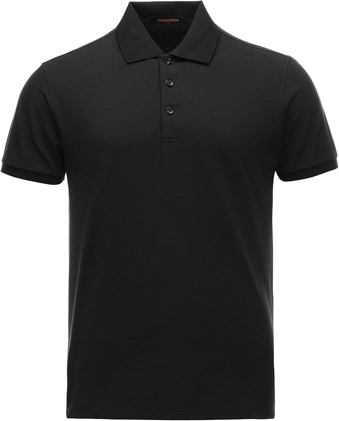 mens slim fit golf shirts