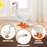 Pipihome 3D Creative Duck Key Ring Magnetic Goose Keyring Mini Tool Holder view 4