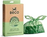 Beco Dog Poo Bags 120 Count Thick With Handles Unscented Large Bags