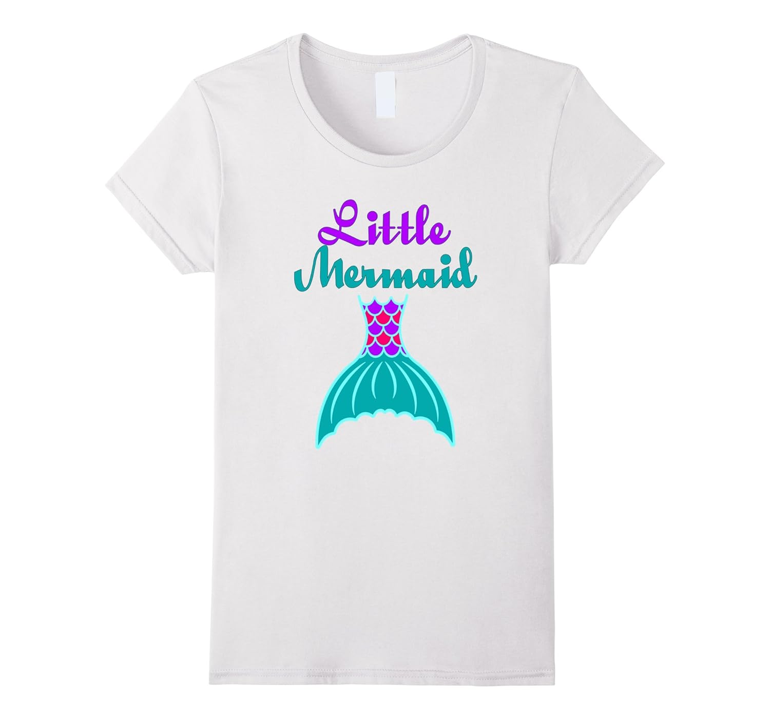 Birthday Mermaid Birthday Party Shirt for Little Girls-Rose