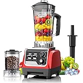 H-Duka Blender for Smoothies with 1800 Watt Motor Powerful Countertop Blenders for Kitchen 70OZ Large Capacity Smoothie Blender and Grinder Combo for Ice Crush Frozen Drinks Puree