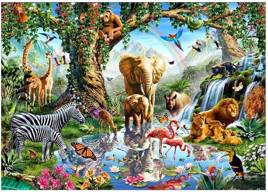 Broadroot Animal Forêt Diamant Broderie Peinture Diy Point