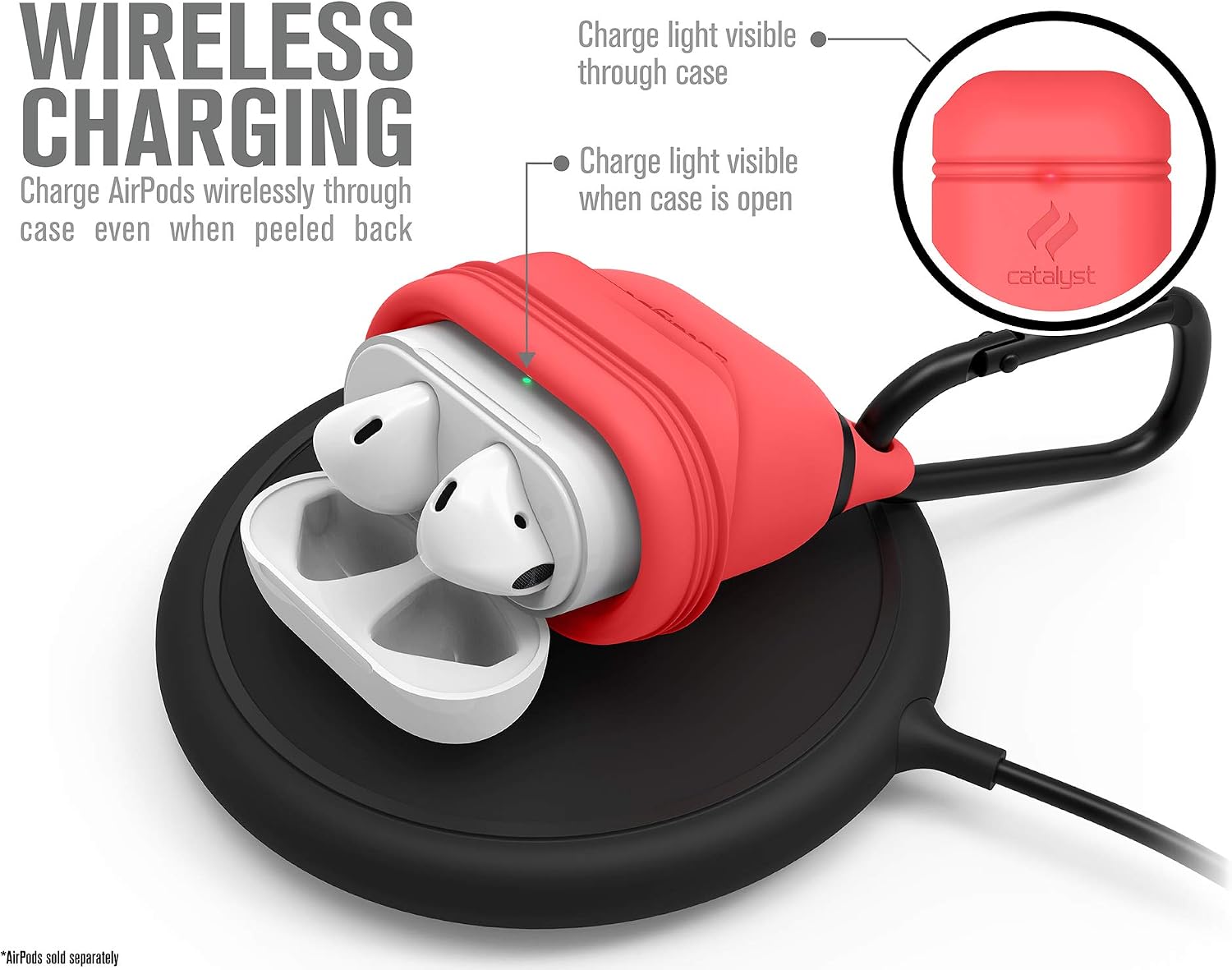 Catalyst Waterproof Case for AirPods 2nd Generation and AirPods 1st Generation - Image 5