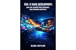 SDL 3 GAME DEVELOPMENT: GPU API, NATIVE PNG SUPPORT, AND MODERN GRAPHICS: Build Cross-Platform 2D and 3D Games with HDR, Frag