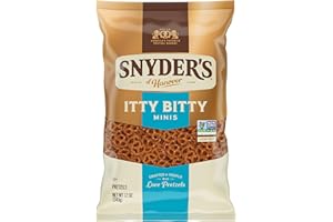 Snyder's of Hanover, Itty Bitty Minis Pretzels, 12 Oz Bag