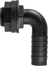 Cost Wise Water Butt Elbow 3/4 BSP to 3/4 Barb with Nut & Washer view 8