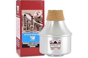 Denis Wick Extending Tube Mute for Trumpet | Aluminum Trumpet Mute | Tube Mute for Brass Instrument | Metal Mute for Low Tone