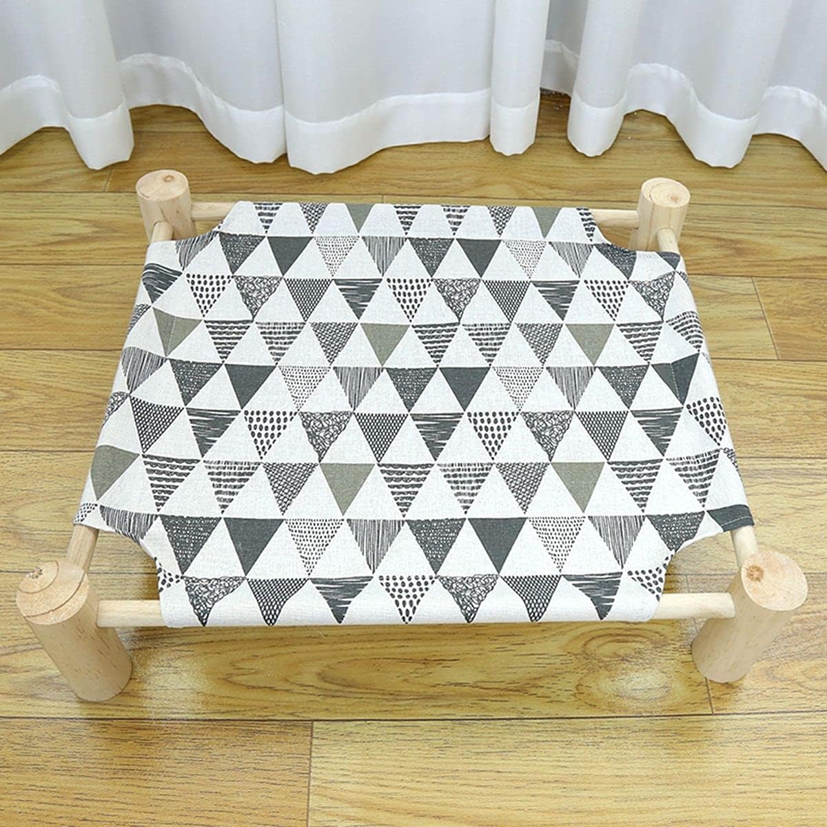 plmm Summer Small Dogs Raised Detachable Elevated Breathable Pet House Hammock Cat Bed Cat Sofa Machine Washable(H): Home & Kitchen