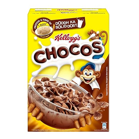 Kelloggs Chocos | High in Protein, B Vitamins, Calcium and Iron | 700gms Pack