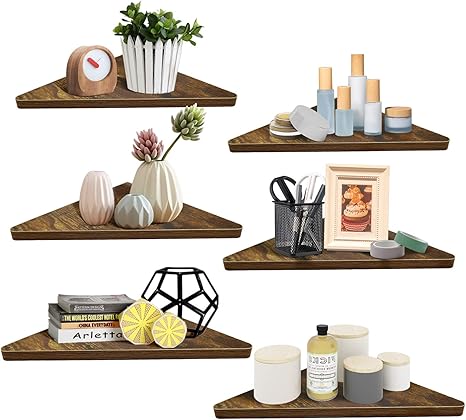 corner nursery shelves