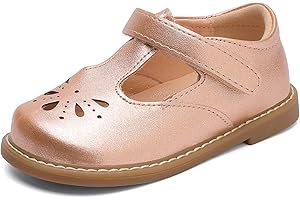 NEDAAN Toddler Girl Mary Jane Dress Shoes-Little Girls School Uniform Shoes