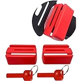 Ganen Buckle Guard Preventing Children Opening Buckle in Travelling Pack of 2