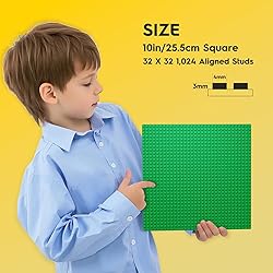 Pokiiulk Classic Baseplates Building Plates-Pack of