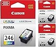 Amazon.com: Genuine Canon PG-245 Black Ink Cartridge - 2 Pieces ...