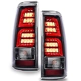 GRAND ORANGE LED Tube Tail Lights Assembly