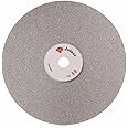 6" inch 150 mm Grit 80 Diamond Grinding Disc Abrasive Wheel Coated Flat Lap Disk Jewelry Tools for Gemstone Glass Rock Ceramics
