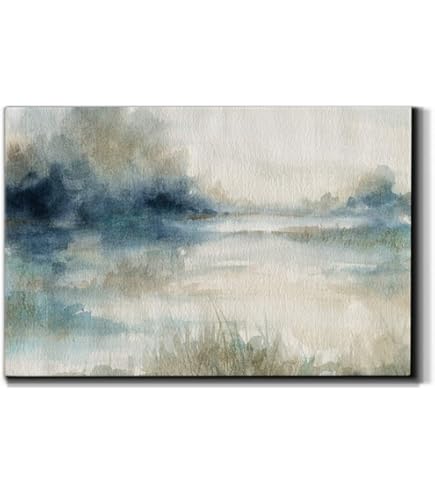 Amazon.com: iCanvas CRO1054 Still Evening Waters II Print by Carol