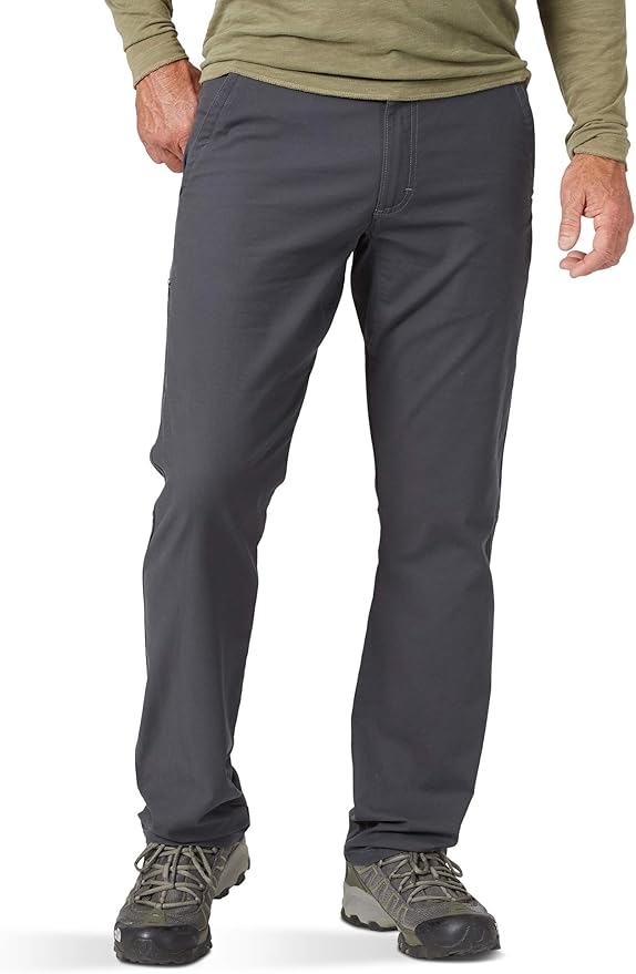 wrangler men's outdoor expandable waist utility pant