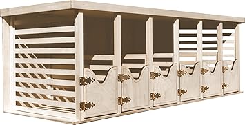 Buy Model Horse Wood Barn 6 Stall Online At Low Prices In India