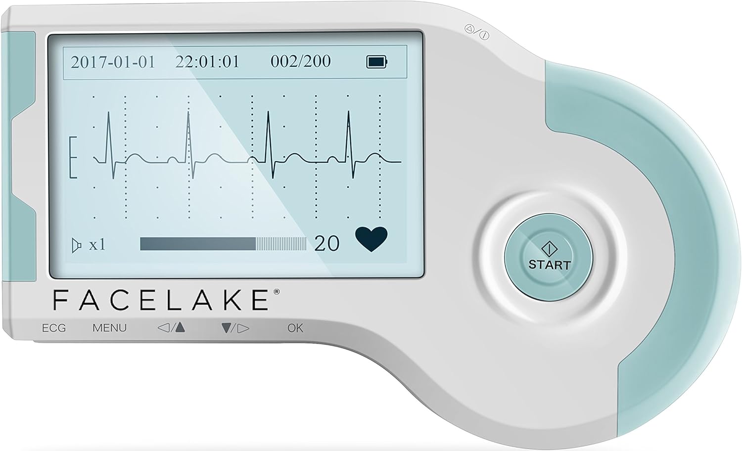 Facelake FL20 Portable ECG/EKG Monitor, MD100B
