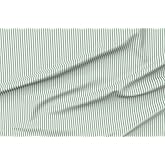 Spoonflower Fabric Sage Stripe Ticking Pin on Petal Signature Cotton | Yard | Green Country Rustic Farmhouse | Use for Sewing Quilting Apparel Home Decor