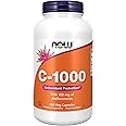 NOW Foods Supplements, Vitamin C-1,000 with 100 mg of Bioflavonoids, Antioxidant Protection*, 250 Veg Capsules