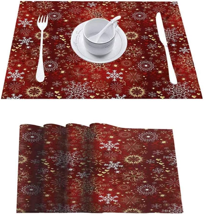 individuales para comedor navide�os