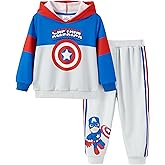 Disney Marvel Spider-Man Mickey Toy Story Cars Boy Pullover Hoodie&Jogger Pants Outfit Set Sweatsuit Lounge Matching Set 2-9Y