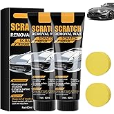 2PCS Upgraded Car Scratch Repair Kit Including Wiping Sponge, Scratch Repair Wax, Suitable for Car Paint Polishing and Repair