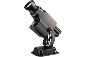 YKGOBO 30W LED Logo Gobo Projector Image Rotation IP65 Waterproof with Manual Zoom DJ Effect Light Custom Gobos for Hotel Car Wash Company Restaurant Store Wedding Advertising Outdoor Use