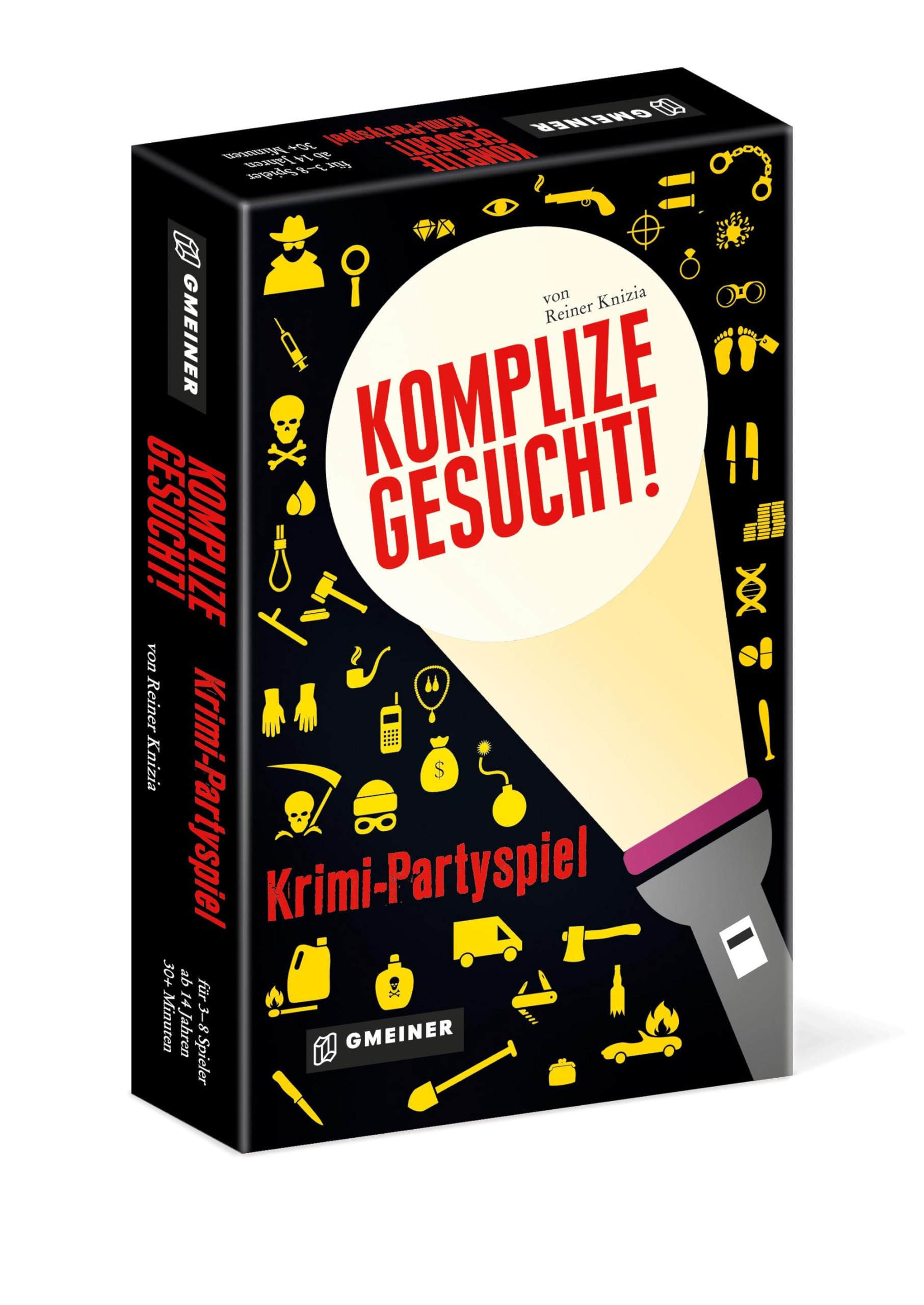 Unbekannt Gmeiner Verlag Komplize gesucht Crime Game, Yellow