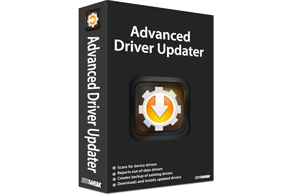 Advanced Driver Updater - Get the Latest Device Drivers for your PC | 100% Genuine Drivers | Get Improved System Performance | 1 PC 1 Year | (License Key Via Postal Service-No Backup CD)